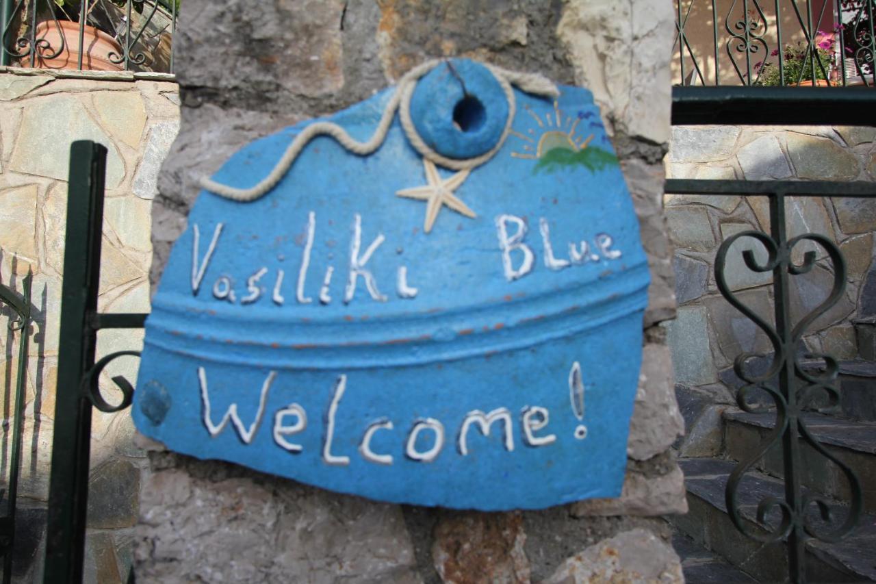 Vasiliki Blue Apartman Kültér fotó