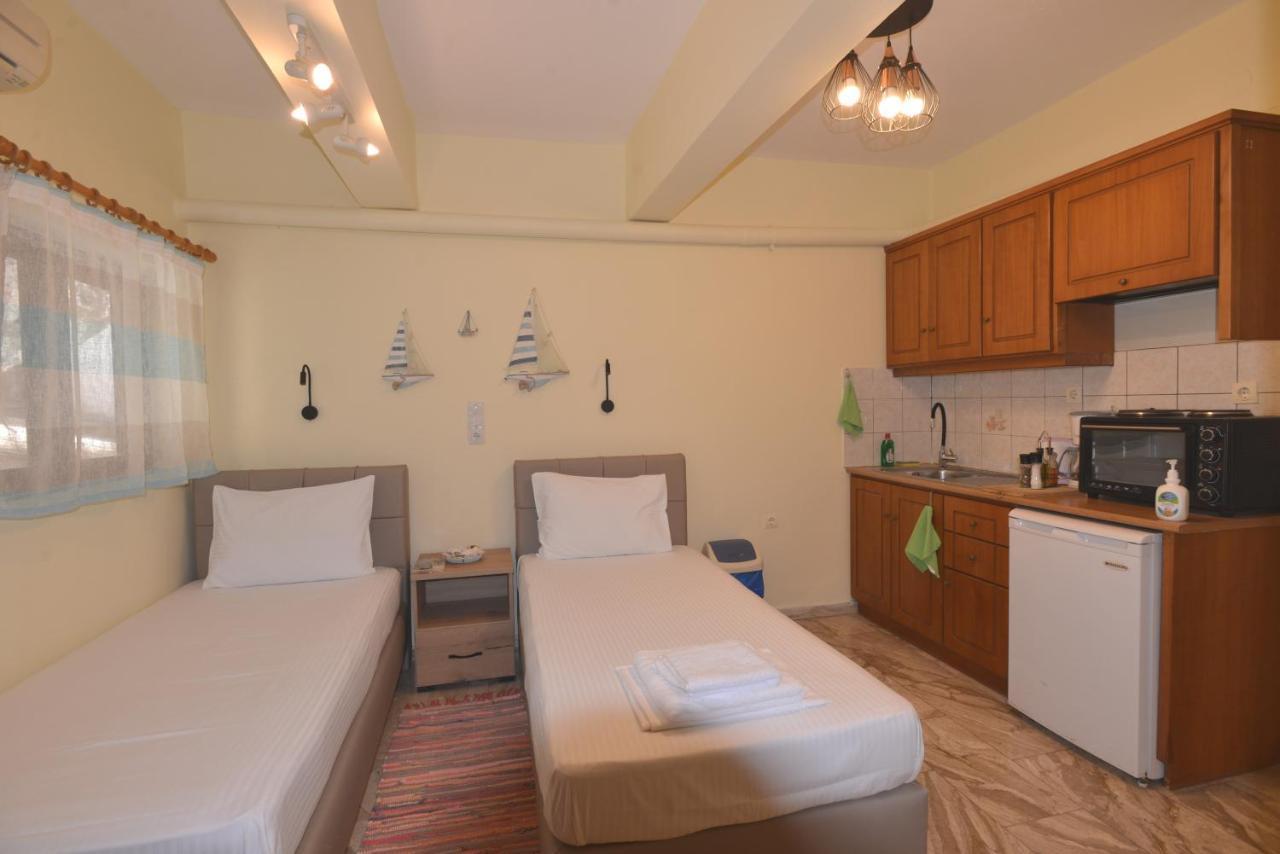 Vasiliki Blue Apartman Kültér fotó