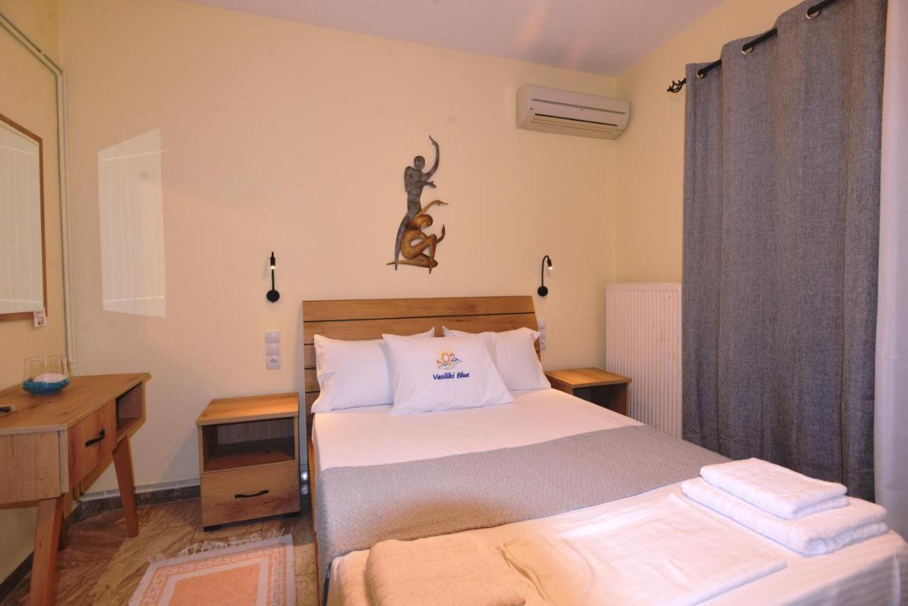 Vasiliki Blue Apartman Kültér fotó
